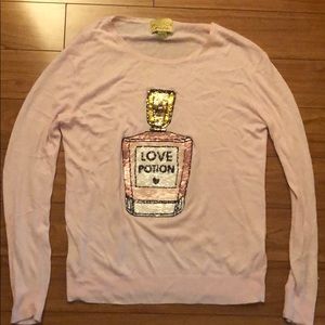 Wildfox Cashmere Love Potion Sweater size small